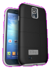 IFROGZ Cocoon Θήκη Gel TPU για Samsung Galaxy S4 i9500/i9505 Μαύρο/Γκρι GS4CN-BKGY
